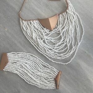 Rose gold Vince Camuto necklace and bracelet NWT